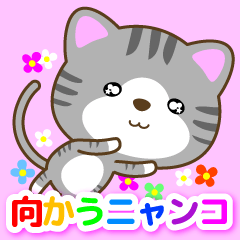 待ち合わせニャンコ『向かうほう』