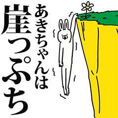 あきちゃん名前スタンプ
