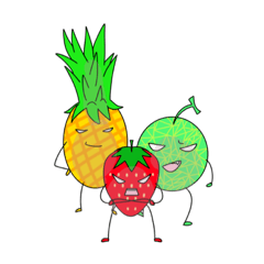 くだものたち！