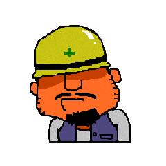 かわいいガテンのおじさんたち