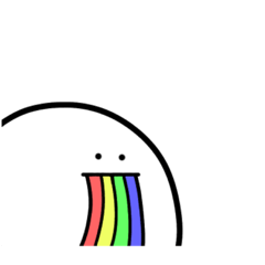 これは表情だけの顔です。