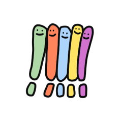 日常　スケジュールスタンプ1