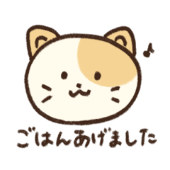 ねこちゃんのごはん報告