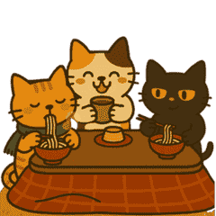 にゃんばる猫達の冬季到来