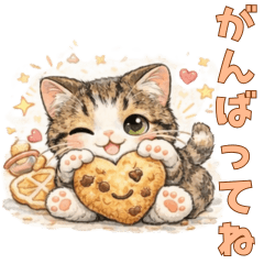 猫のクッキーちゃんの毎日いっしょ