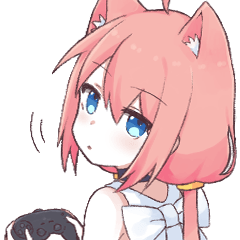 猫宮ひなた 漫画風スタンプ