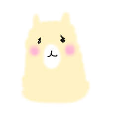 敬語も話せるアルパカ
