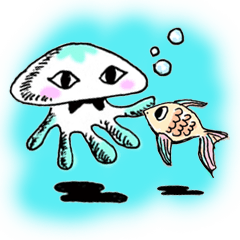 てきとぅなくらげのくぅちゃん