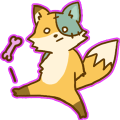 ゾンビキツネ３兄弟