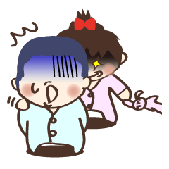 おませエンジェルスタンプ