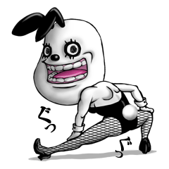 ちょいキモのバニー！