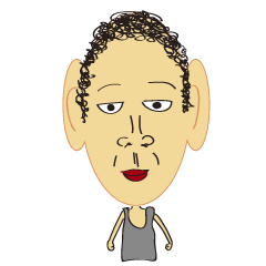 チリゲ少年のスタンプ