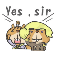 ペリースさんの英語スタンプ