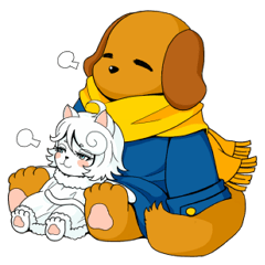 ジョンくんとミミちゃん