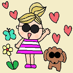 かわいい日常会話ビックスタンプ18