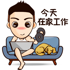 職場のステッカー2