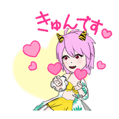 鬼っ娘・さくら〜夏服・水着・日常スタンプ