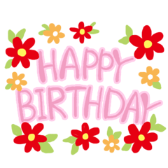 ハッピーを届けよう！スタンプ