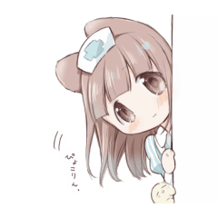 もふもふナースちゃん。