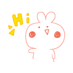 色が変わるウサギ