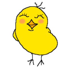 にわとりのこども　ハッピー