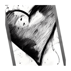 ハート　の　スタンプ