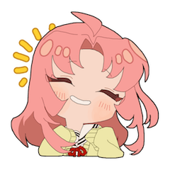 愉快すぎた少女たちのスタンプ