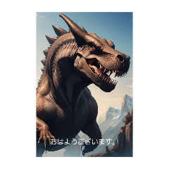 恐竜画像1(デジタルアート編)