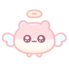 もっちりはむ ももまん（ふんわりピンク）