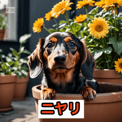 ダックスフンドだよ！