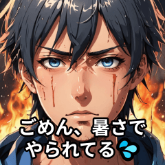 夏のかわいいスタンプ（毎年版）