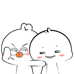 Weird White Bird 3 : Pop-up stickers