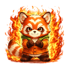 レッサーパンダ ヴォル太02t