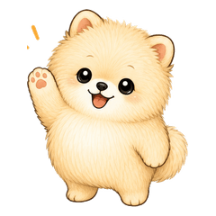 だっこぽめの朝おはよう返信