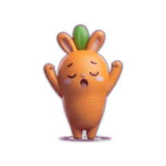 やさいアニマル にんじんうさぎ
