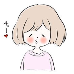 ボブの彼女のスタンプ