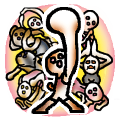 色々表情体全体ポーズ