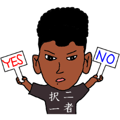 文字入りTシャツ