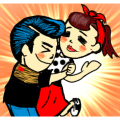 ロカビリー君 (お祝い編)