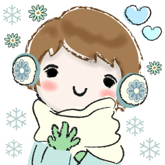 普通に大人女子　真冬の到来です  (真冬編)