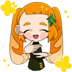 手話ちゃんLINEスタンプ