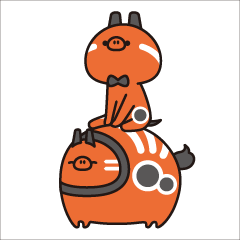 ちびべこ＆赤べこまる001