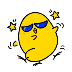 ダンスマシーンピヨのスタンプ