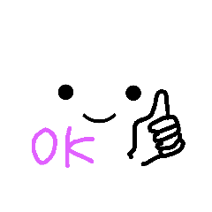 シンプルリアクションスタンプ