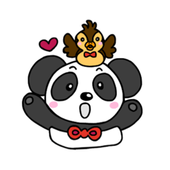 パンダのしょーたろーとピヨ助【日常編】