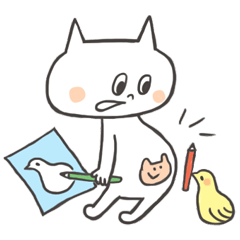 ニャン太郎と小鳥ちゃん