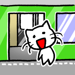 白猫のフランソワ・ボワーズはノンビリ猫６