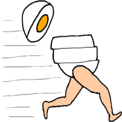 鶏卵の突然変異