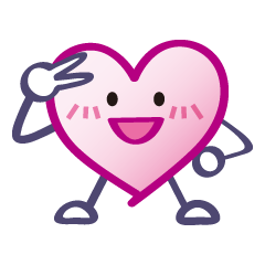 ハートちゃんスタンプ