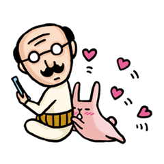 おじさんと時々うさぎ
